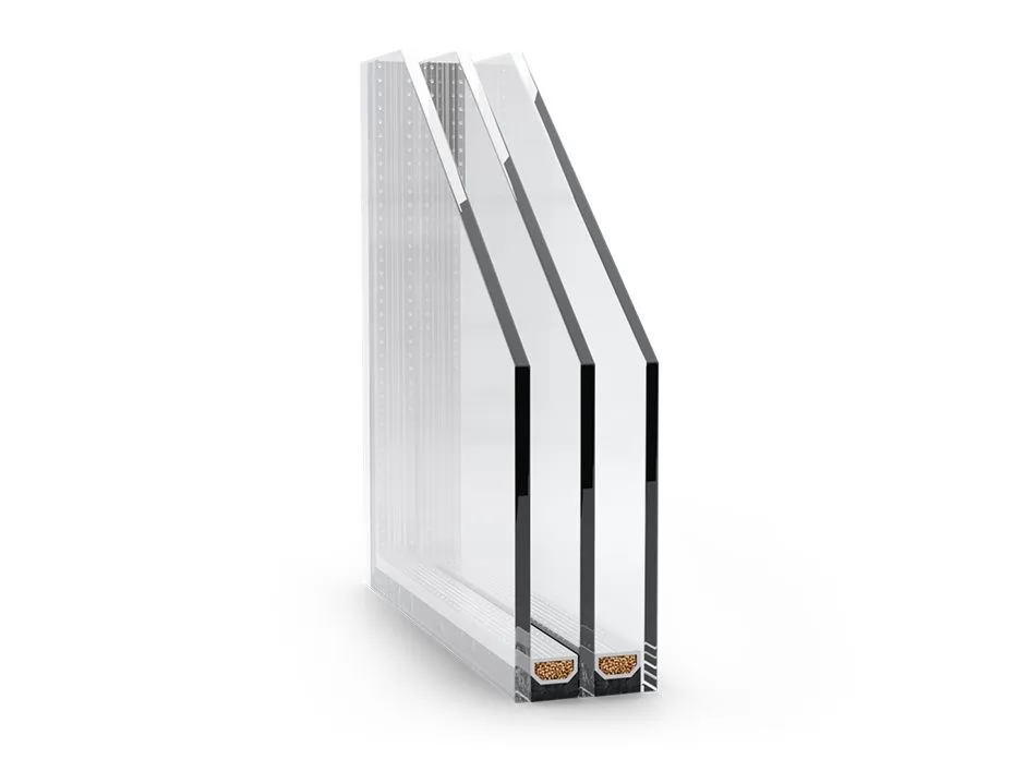 Triple Pane Glazing Unit